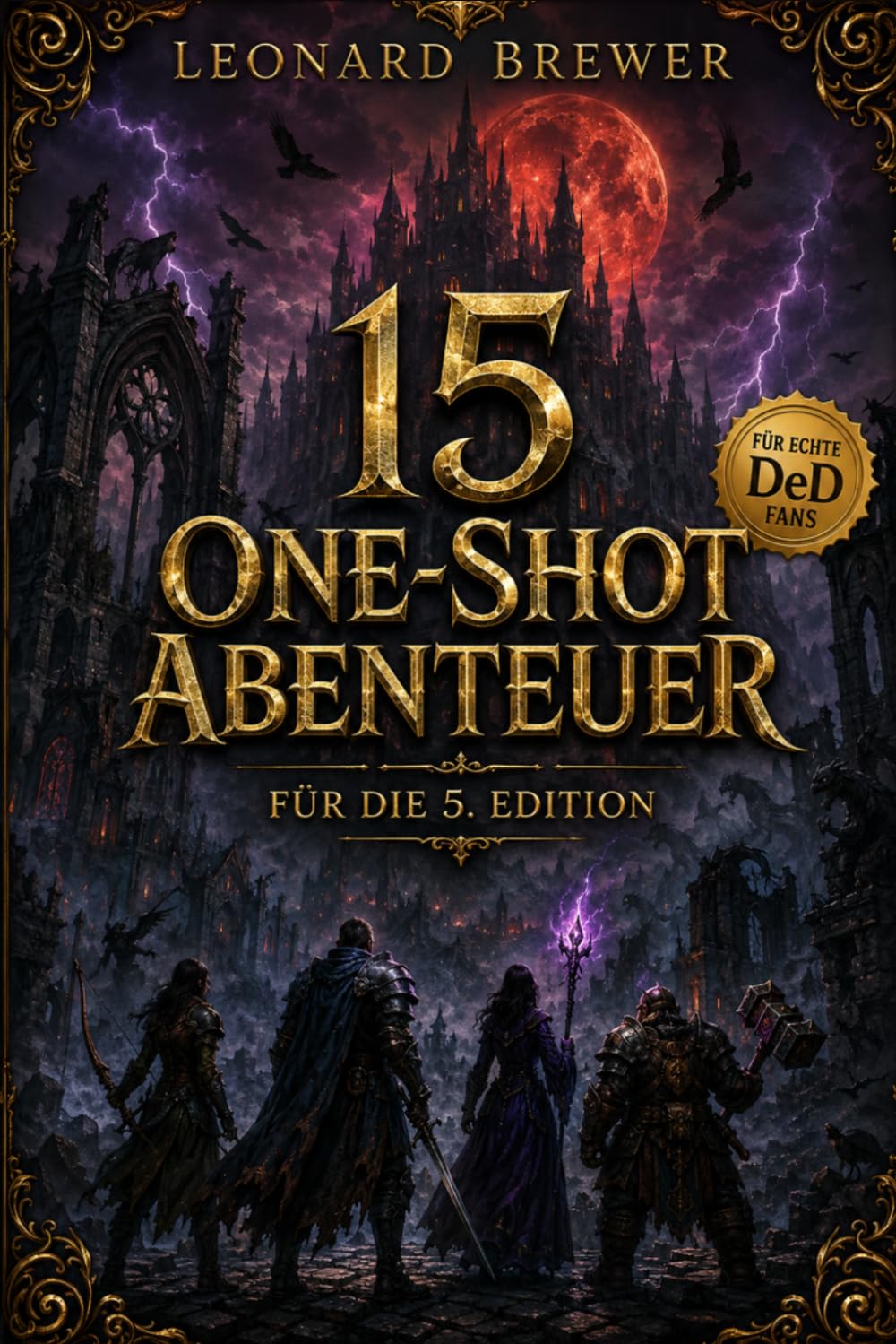 15 Sofort Spielbare One-Shot-Abenteuer für die 5. Edition – Dark Fantasy, Horror, Mystery, Investigation und Dungeon-Crawl-Quests mit Unvergesslichen ... für Dungeon Master und Tabletop-RPG-Spieler