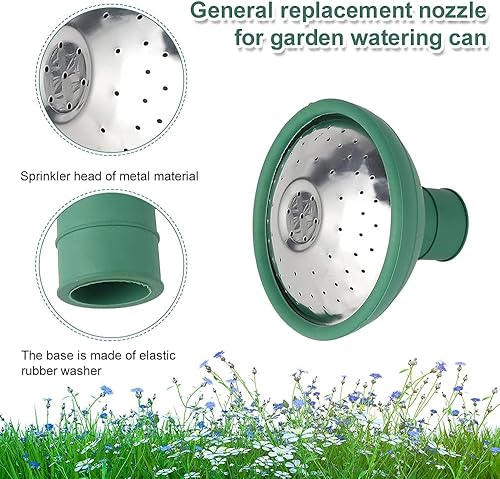 Miniatura 3 de Regadera universal para jardín, cabezal de rosa, rociador de agua, se adapta a todas las regaderas, boquilla de boquilla de repuesto de boquilla de