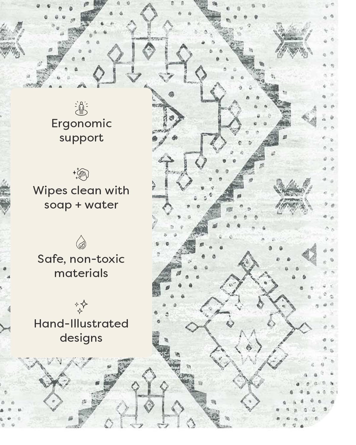 House Of Noa Nama Standing Mat Anti-Fatigue Cushioned - View #4