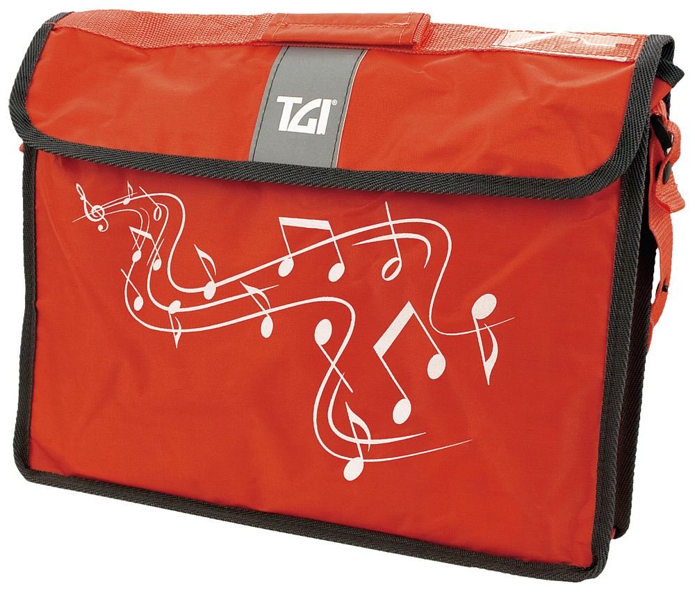 Montford MFMC2R Large Music Carrier - Red, Strengthened Plus