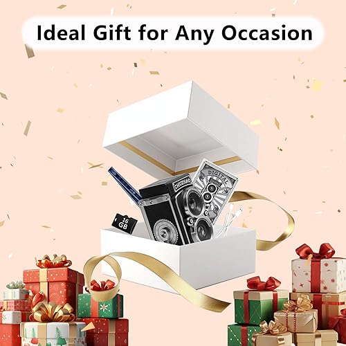 Miniatura 7 de CHUZHAO - Mini cámara digital vintage, estilo retro, punto y disparo, enfoque automático de video y foto de 1080P, cámara de bolsillo compacta