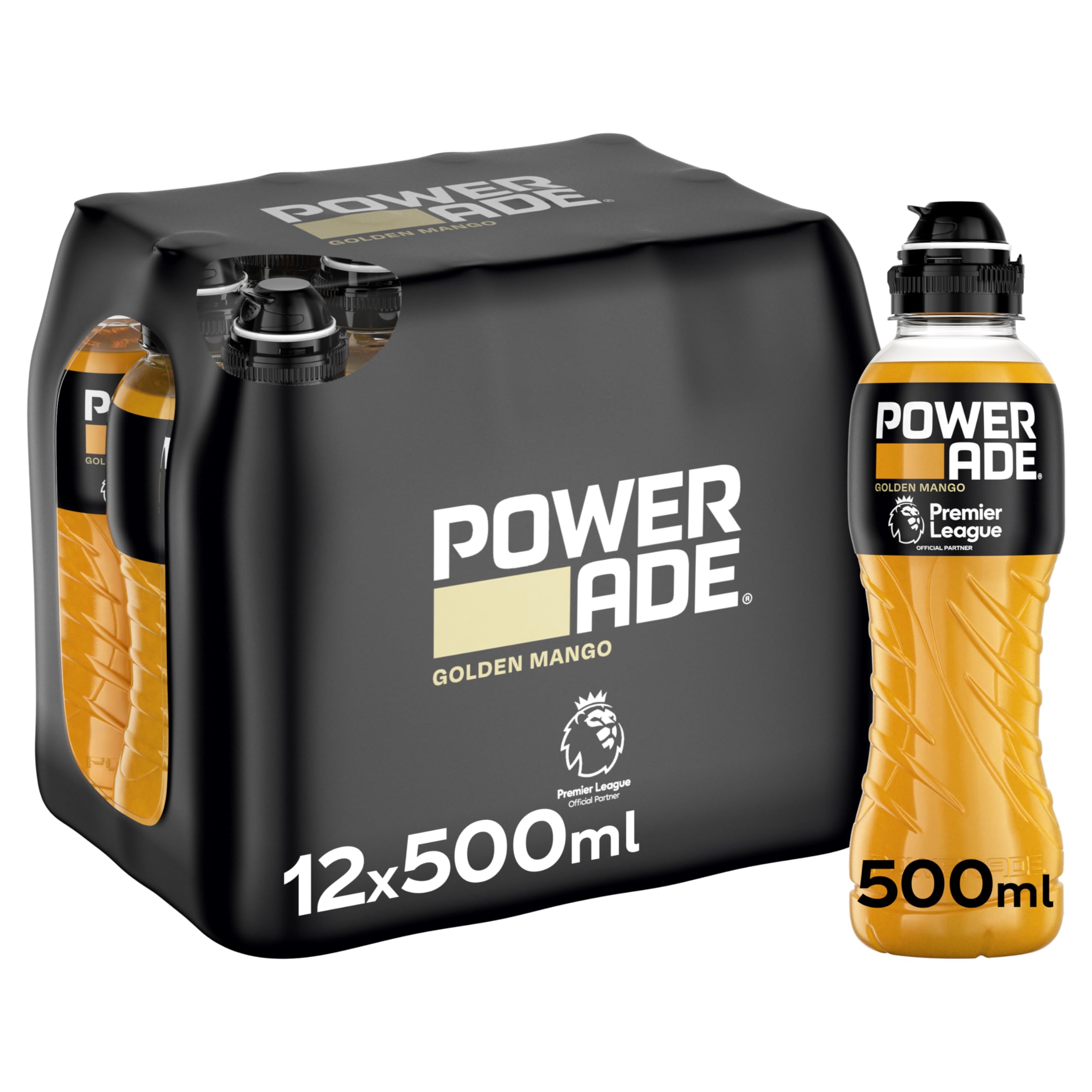 Powerade Bottle Exotic Mango 500 ml (Pack of 12)