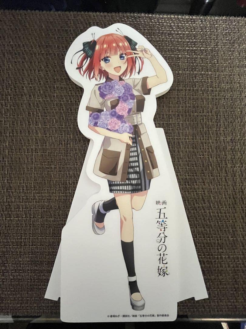 五等分の花嫁 フラワーパーティー 抽選会 A賞 ミニスタンディパネル