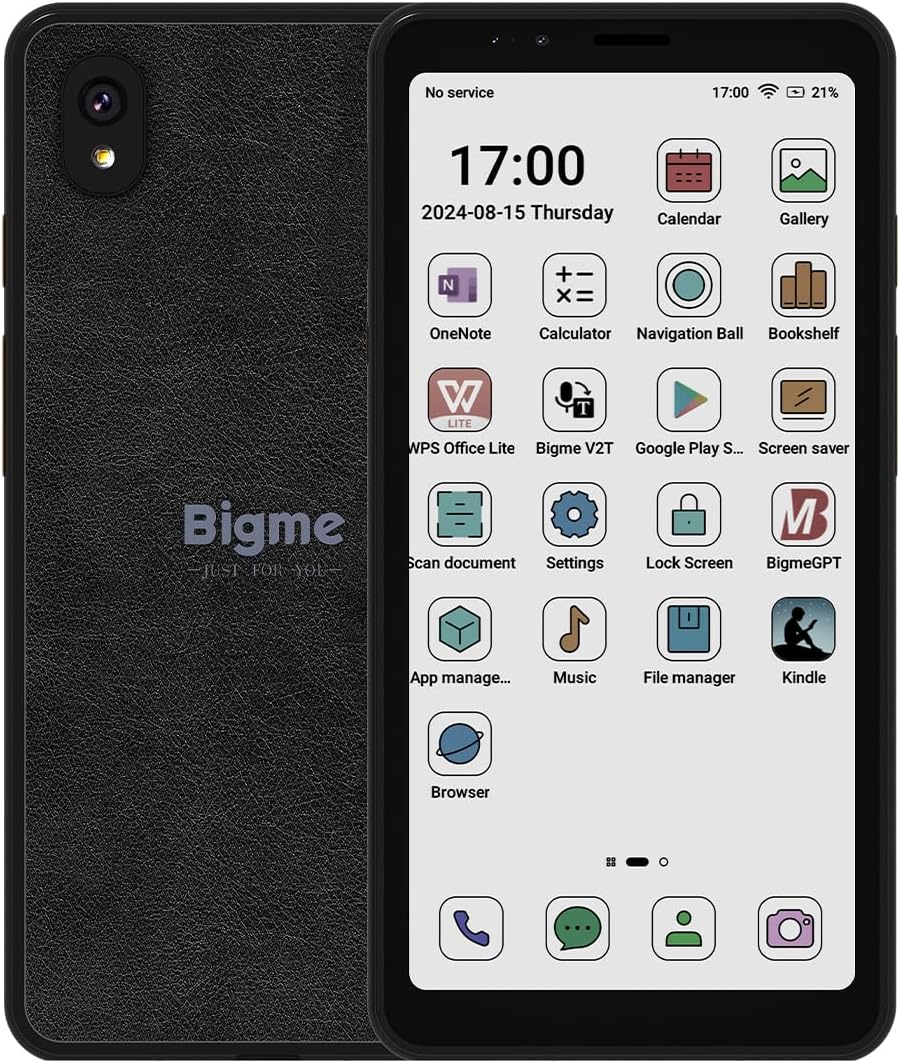 Bigme HiBreak Eink Mobile Device 5.84 Inch 6+128G Android 11 Epaper Reader