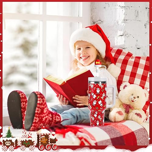 Miniatura 5 de 6 tapas de paja de animales, cubierta de popote para vaso Stanley de 30 y 40 onzas, popote de silicona en varias formas, tapas para popote de 0.4