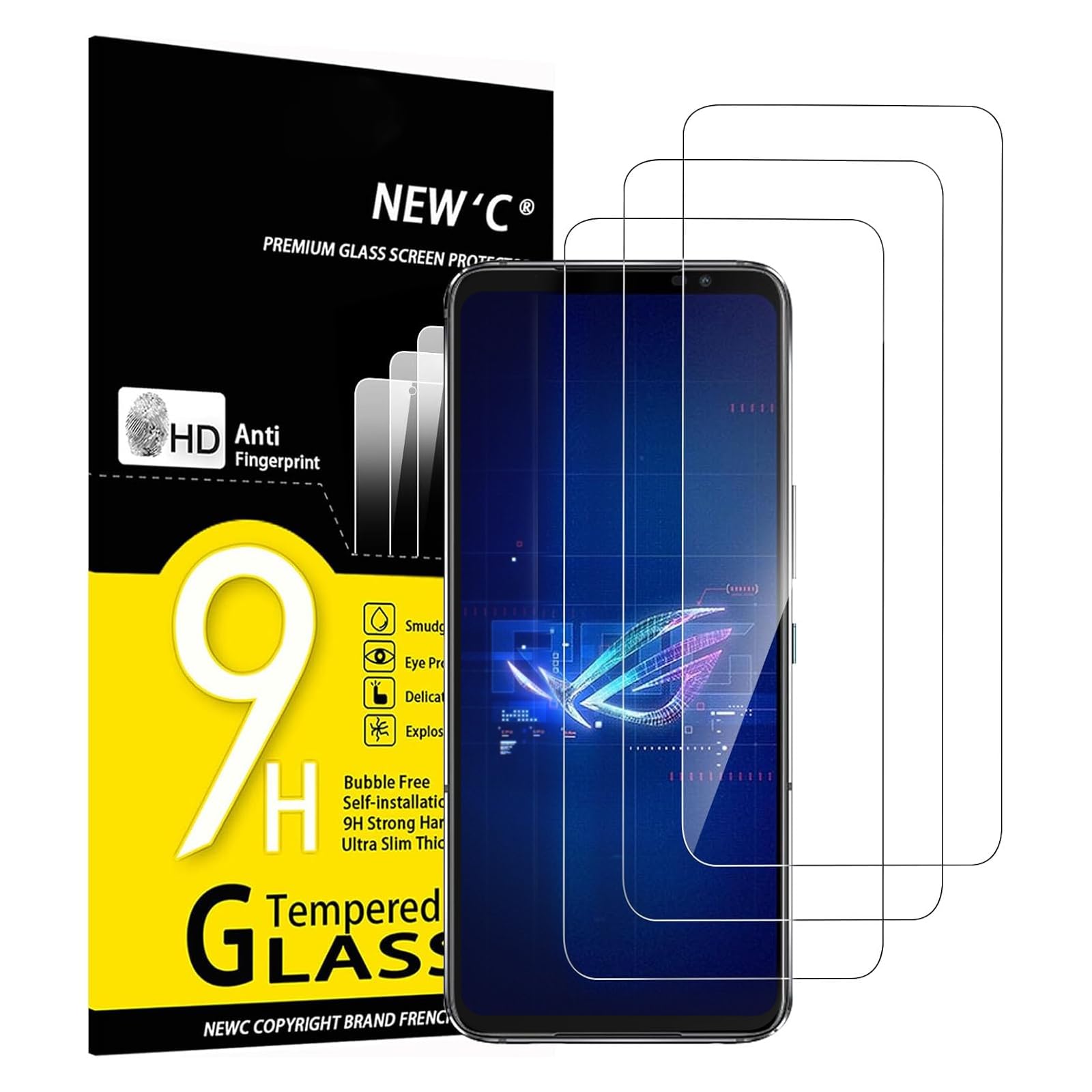Brotect Pellicola Protettiva Vetro Per ASUS ROG Phone 6