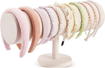 Extra Long T Bar Headband Holder Organizer Velvet Headband Rack Storage Hairband Organizer for Hairband Earring Display Stand Women Girl