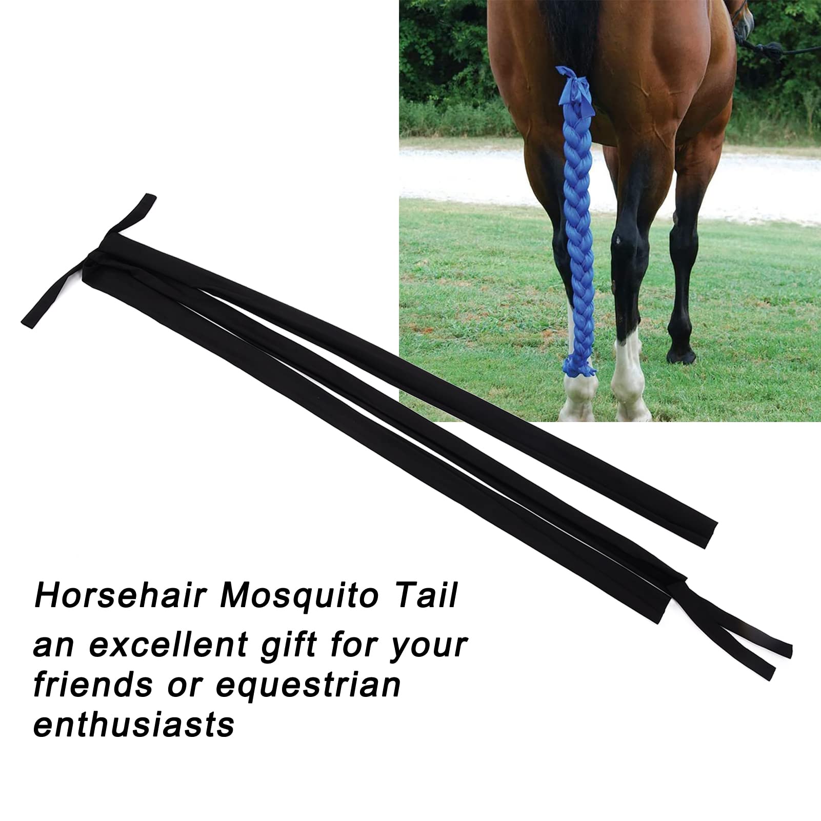 Amazon.co.jp: CDQL 馬のポニーテール 馬の尾ラップ 馬の尻尾バッグ 尾