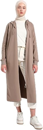 Modanisa Black - Unlined - Topcoat - Everyday Basic