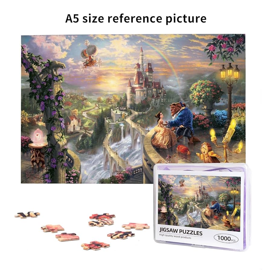 美女と野獣 パズル(1000ピース) Amazon.co.jp: 美女と野獣 1000ピース ジグソーパズル 大人用