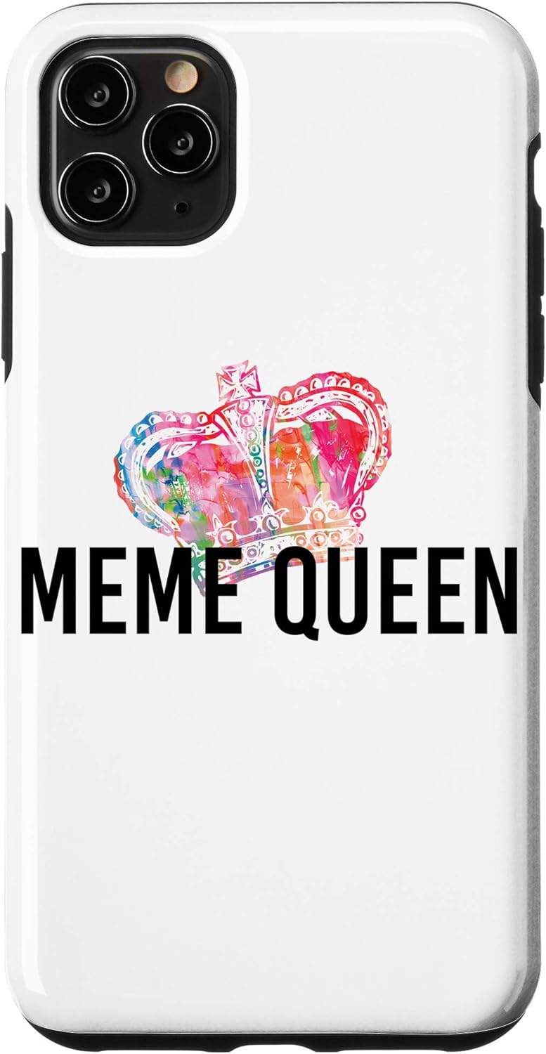 Amazon Com Iphone 11 Dank Memer Crown Meme Queen Case Cell Phones Accessories