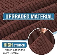 Vista 354 de H.VERSAILTEX 2025 New Sectional Couch Covers 8 Pieces Stretch Sofa Covers for Sectional Sofa Set Separate L Shaped Couch Cover for Both Left/Right