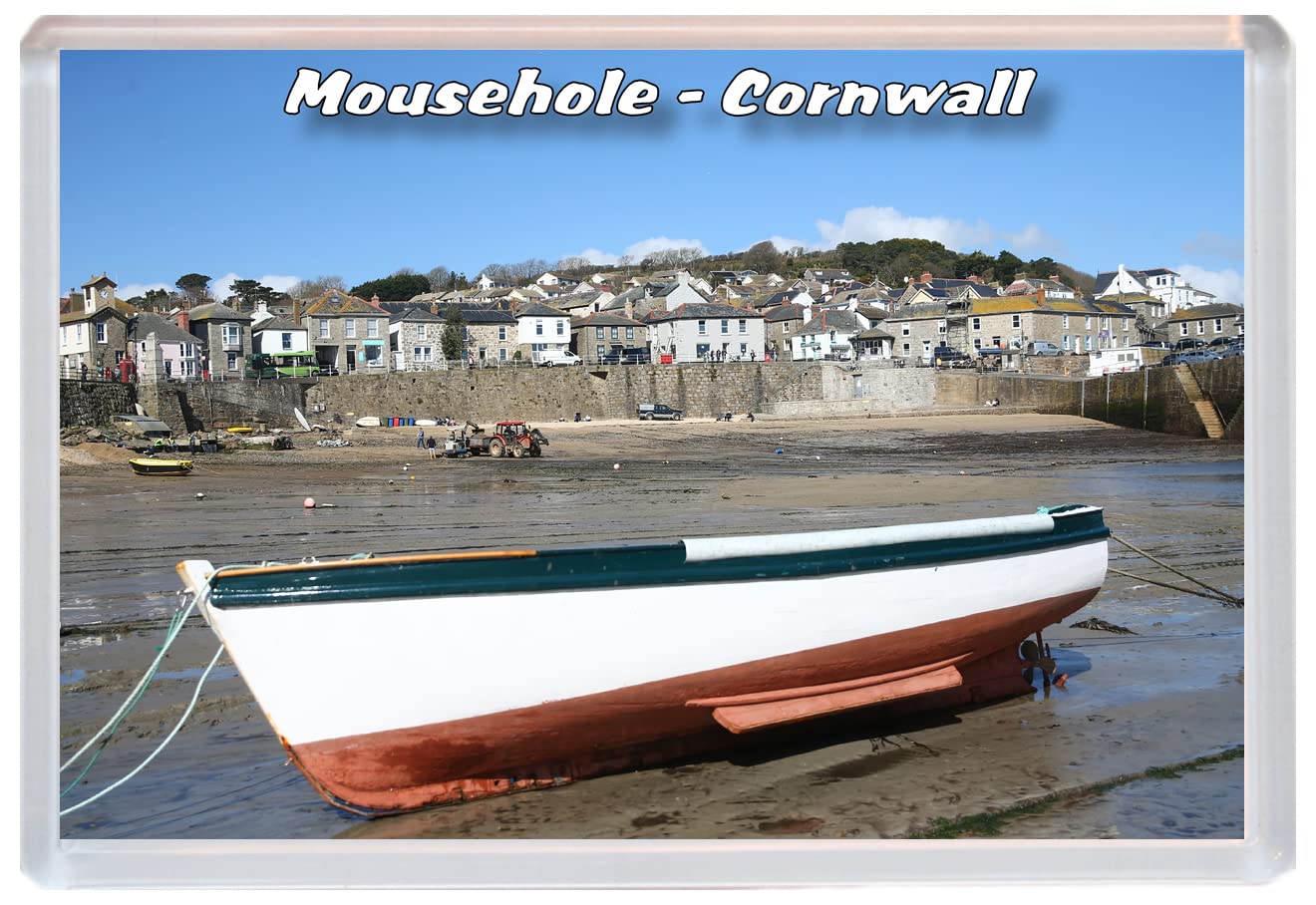 Baked Bean Store Mousehole - Cornwall - 96 x 67mm Jumbo Fridge Magnet/Magnets BBSFHM401