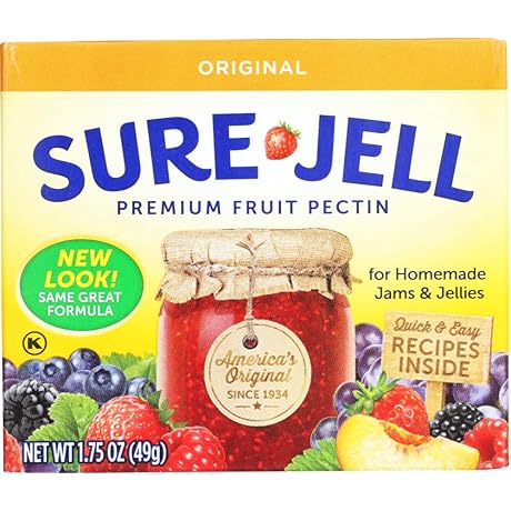 Sure-Jell Premium Fruit Pectin: 3-Pack for Easy Homemade Jams