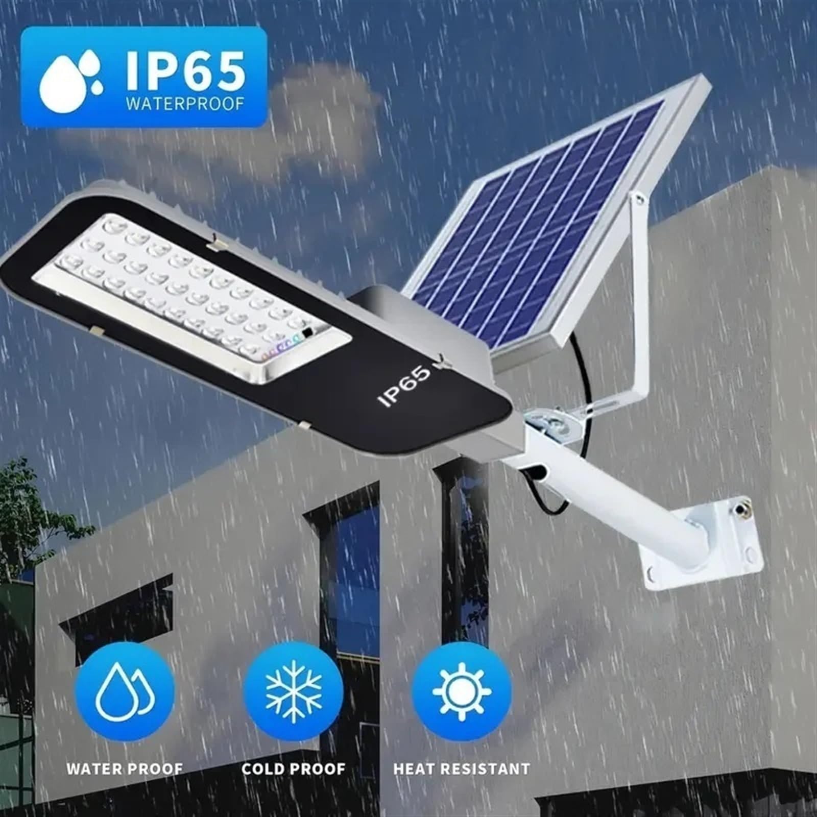 Lampy solarne, 200W lampa słoneczna zewnętrzna zewnętrzna słoneczna lampa uliczna ogród światło słoneczne dom wodoodporna kinkiet słoneczna lampa uliczna do ogrodzenia, drzwi, garażu, podwórka