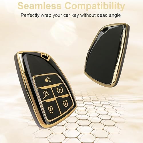 Miniatura 3 de Funda dorada para llavero, Para Chevy