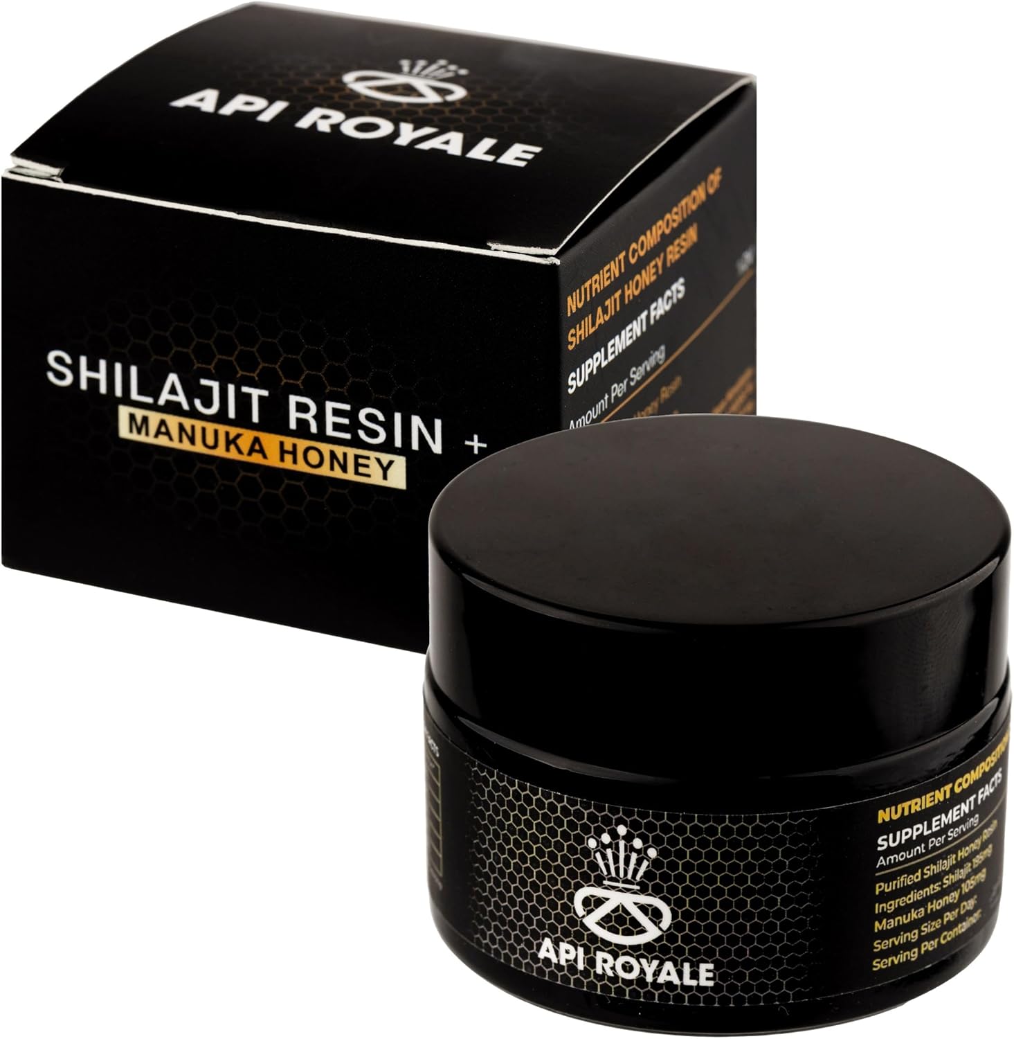 Shilajit Resin + Manuka Honey – Premium Natural Energy, Immunity & Wellness Blend (30g)