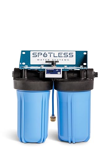 Sistemas de agua Spotless DIW-10B, con derivación integrada, ventana simple, panel solar, RV y sistema de lavado de autos, funciona para todos los