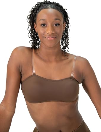 Body Wrappers Womens Clear Strap Padded Bra Style 274