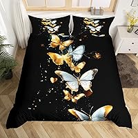 Vista 14 de Feelyou - Juego de ropa de cama con funda de edredón de dibujos animados para niños, niñas y adolescentes, con estampado de vehículos modernos