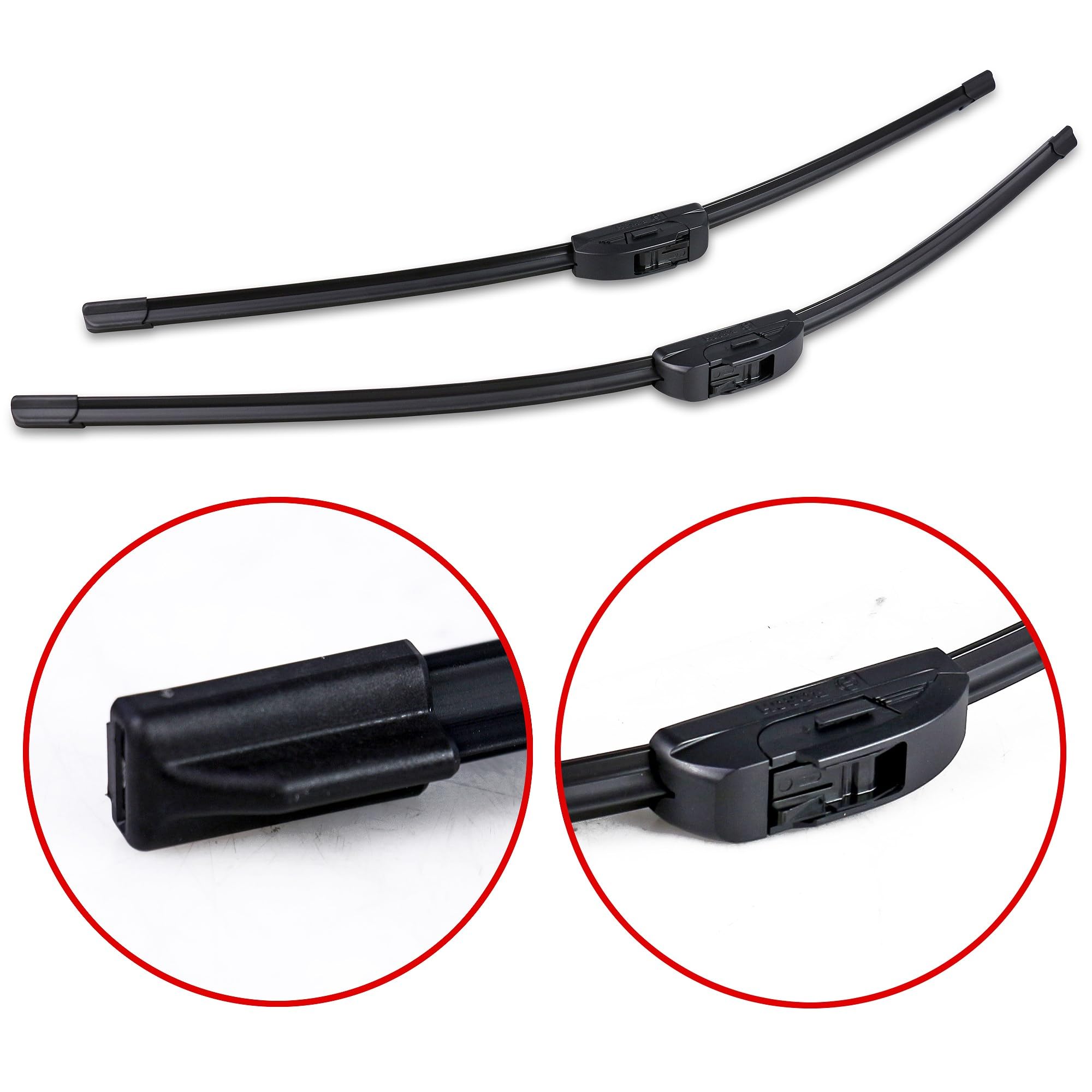 BOSCH 1x Spazzola tergi, 1x Spazzola tergi, 1x 250 ml KlarSicht 1:100 | Compatibile con: FORD GALAXY I, GALAXY MK I VAN, SEAT ALHAMBRA, ALHAMBRA VAN, VW SHARAN, SHARAN VAN