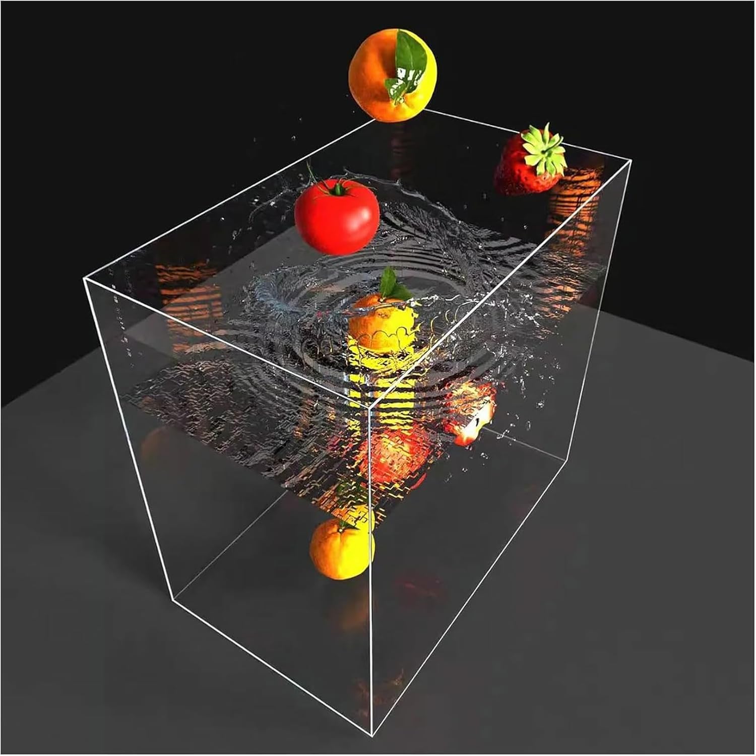 絹本彩色画 松鶴図 【 番の鶴に雛鶴図】 狩野派絵師 藤原の印