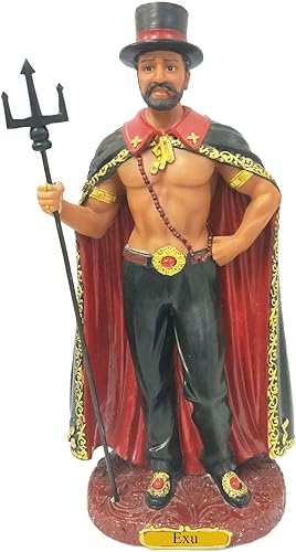 Miniatura 2 de Annie's Boutique Exu Statue Pomba Gira's Husband (8 pulgadas)