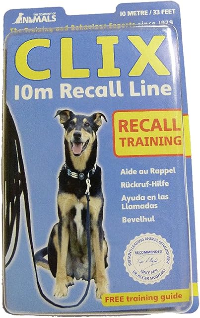 Clix Recall Dog Training Lead - 10 meters