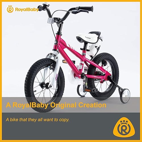 Miniatura 6 de RoyalBaby Kids Bike Freestyle Classic & EZ Balance Pedal Switchable Bicycle, 12 14 16 18 Inch, 3-10 Years Toddler to Big Kids