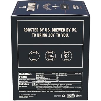 La Colombe, Coffee Pure Black, 9 Fl Oz, 4 Pack