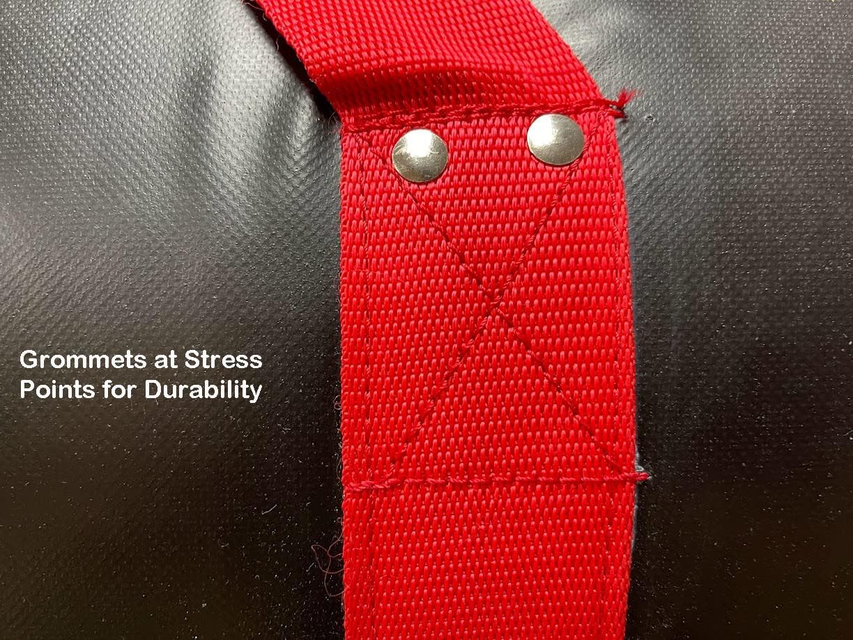 Ultimate Synthetic Leather Uppercut Bag 60 lbs, Durable & Versatile for Boxing, MMA, Muay Thai, Fitness Training – Thick ToughTek, Reinforced Stitching