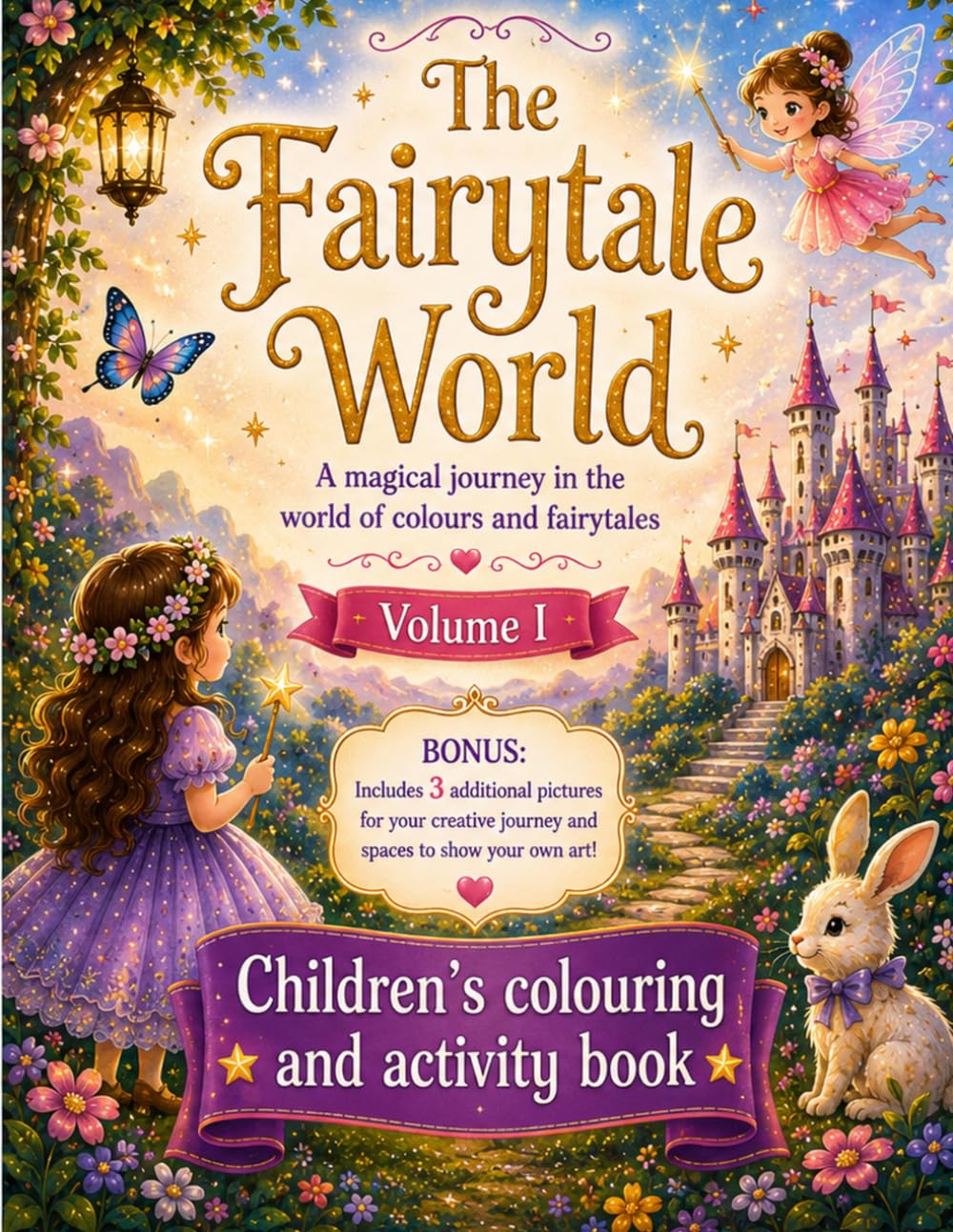 The Fairytale World: Children's Colouring and Activity Book