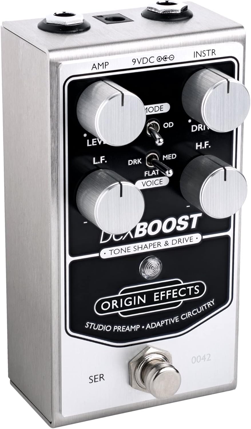 Origin Effects DCX Boost Tone Shaper & Drive Pedal