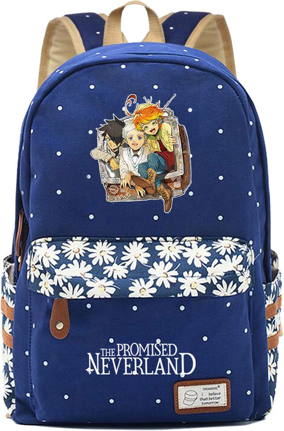 Anime The Promised Neverland Backpack Daypack Student Bag Shoulder Bag Bookbag School Bag P19