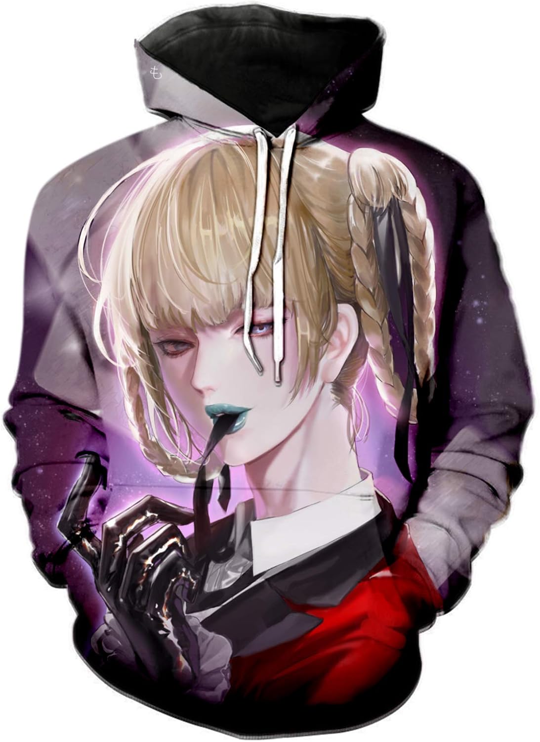 半額 ユニセックスパーカー3dアニメグラフィックプルオーバーファッションkakeguruiキャラクター 軽量スウェットシャツ長袖カジュアル原宿フーディーマイクロファイバーポリエステル素材