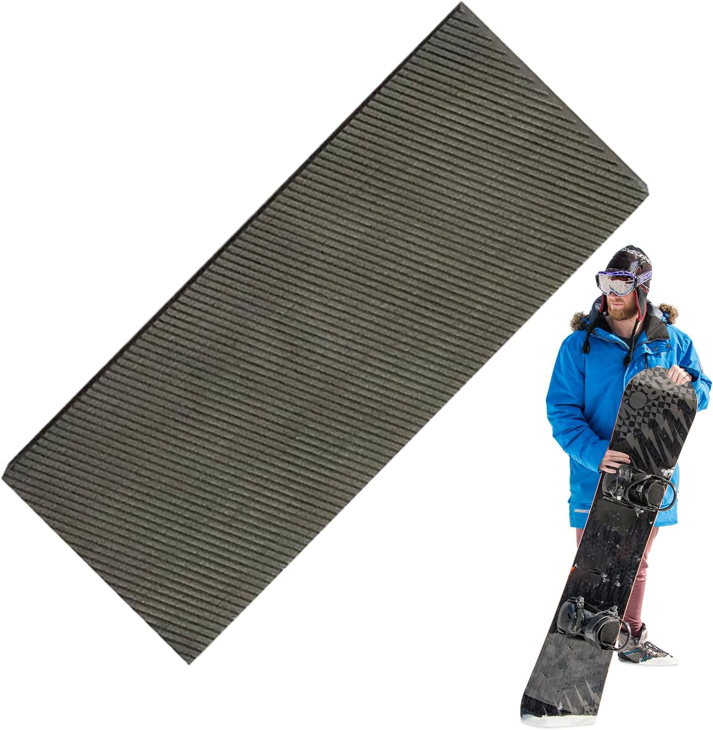 Ski Sharpener Edge Files Single-Grain Bevel Tooth Design High Precision | Ski Compact Portable Multiple Trimming Files for Winter Ski Snowboard Edge Sharpening Tuning Maintenance Kit
