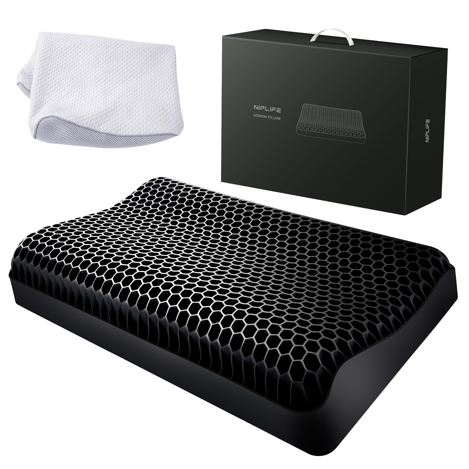 Amazon.co.jp: Niplife Pillow, Neck Stiff Shoulder, Gel