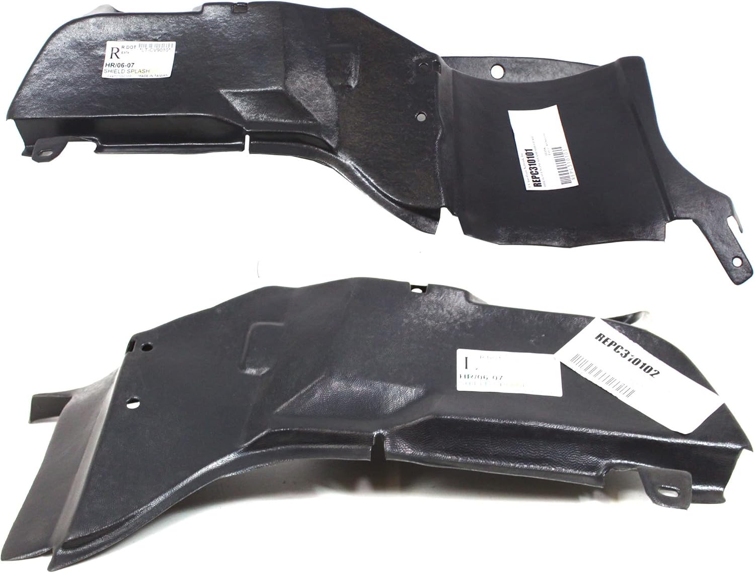 Compatible with 06-11 Chevy HHR Engine Splash Shield Under Cover Guard Right Left Side SET PAIR