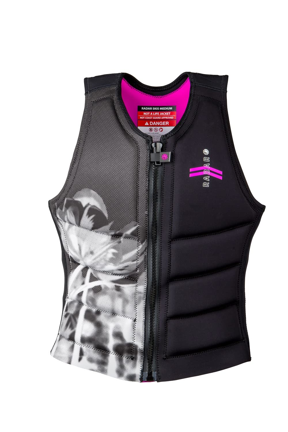 Radar Lyric - Women's Impact Vest - Tulip/Black/White - M