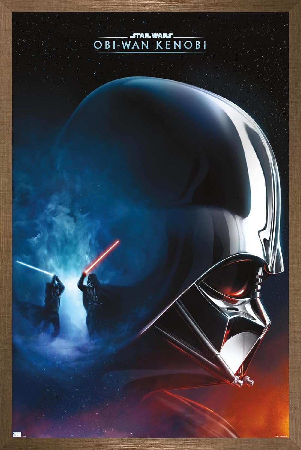 Trends International Star Wars: Obi-Wan Kenobi - Darth Vader Collage Wall Poster, 22.375" x 34", Premium Unframed Version