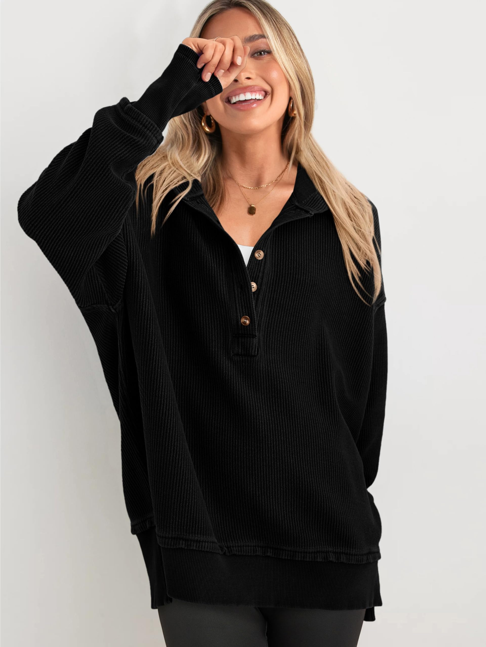 PRETTYGARDEN Damen Pc022 Kapuzen-Sweatshirt (1er Pack)