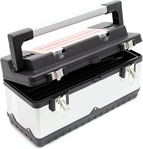 Scatola Portaoggetti, Organizer Per Cassette Degli Attrezzi, Scatola Portaoggetti Per Componenti In Plastica A Due Strati, Cassetta Degli Attrezzi Per - Foto 9