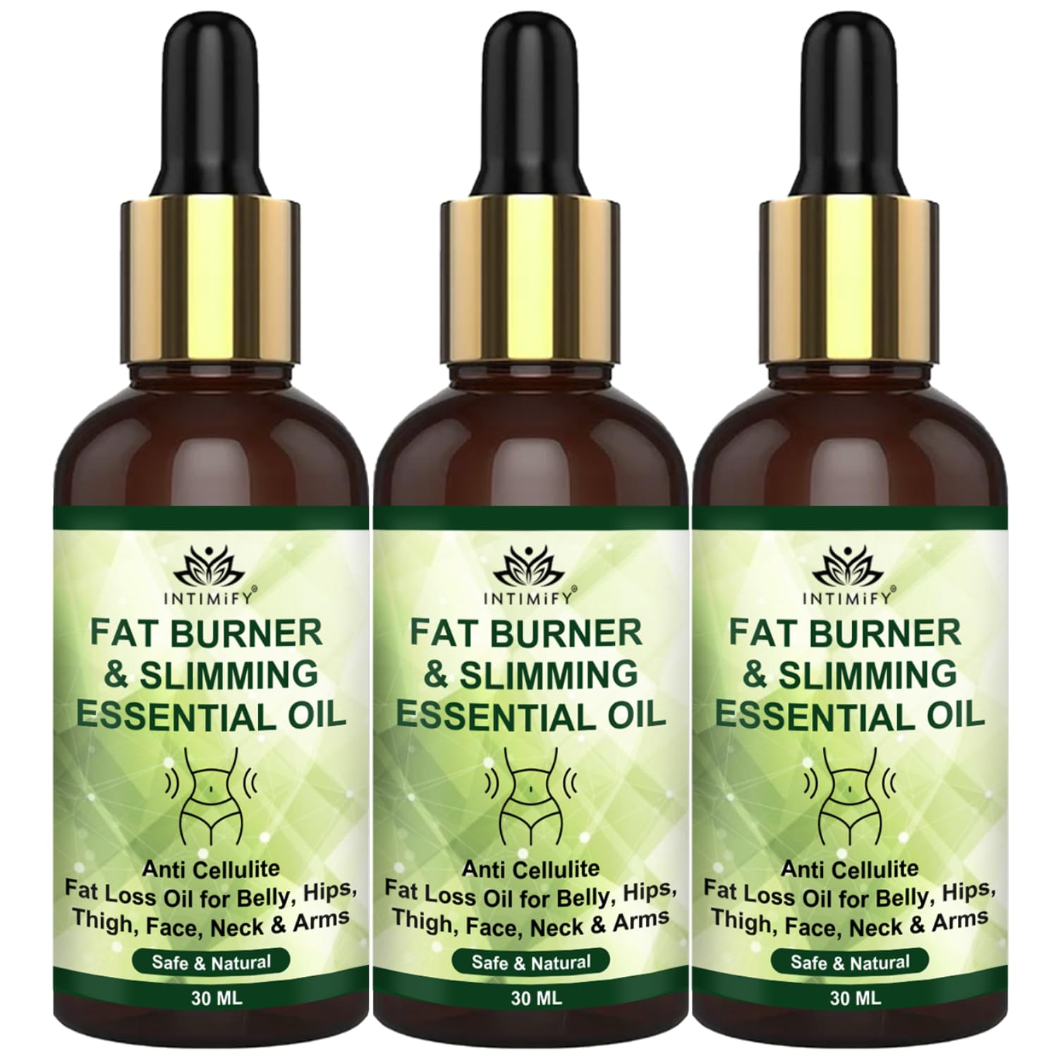 INTIMIFY Belly Fat Oil For Weight Loss, For Men & Women (3 * 30ml) each-picture-16