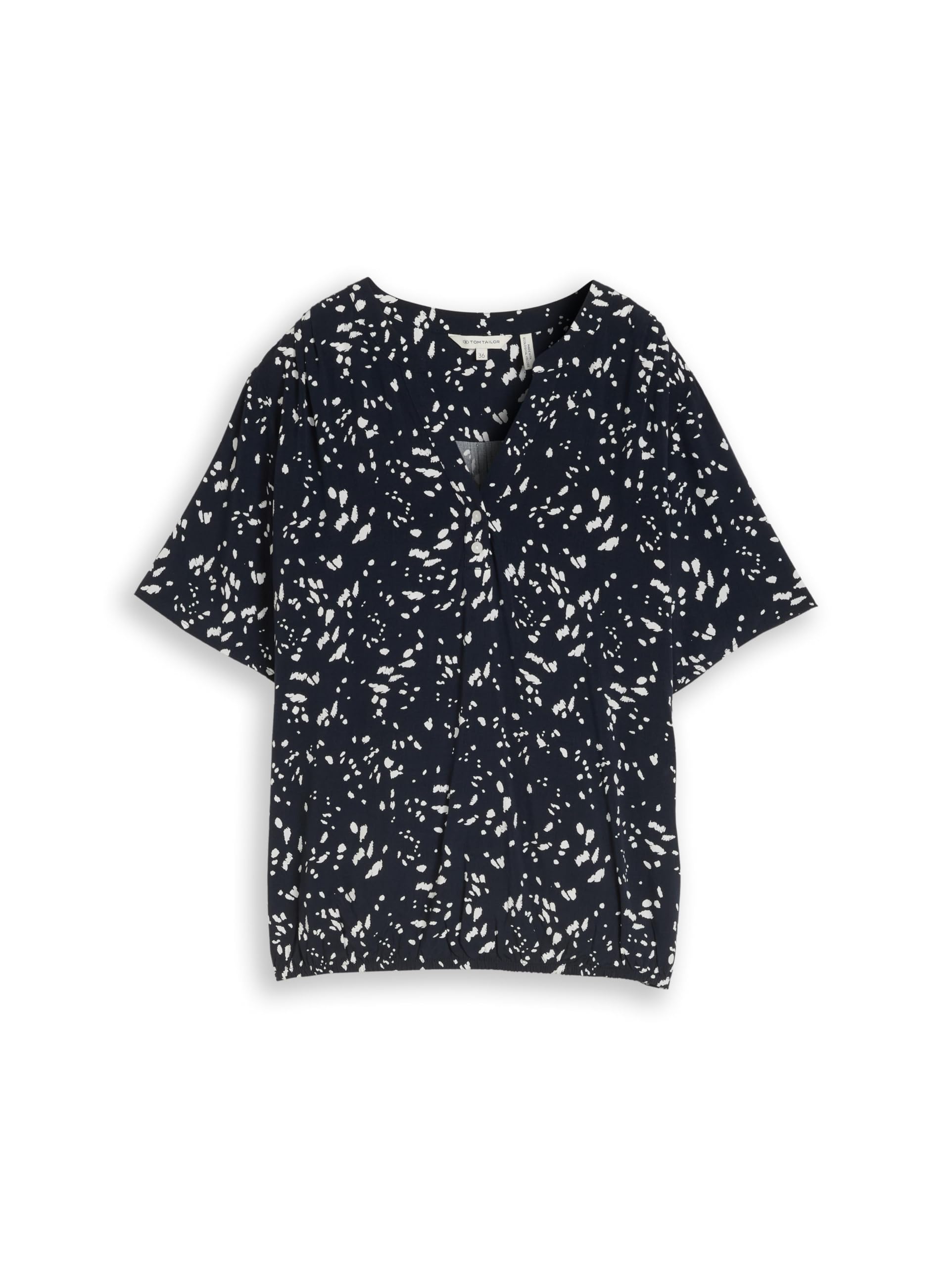 TOM TAILOR Damen Bluse mit Muster