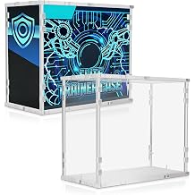 DEDC 2 Pack Acrylic ETB Protector Case for Elite Trainer Box | 6mm Thick Acrylic Panels, 99% UV Protection, Secure Interlocking Design for Premium Display and Collector Preservation