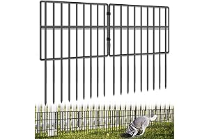 25 Packs Yard Fences Outdoor Dog Dig Fence Barrier