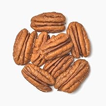 Raw Pecan Nuts, 24.7 oz (700 g), Made in the USA, Additive-free, No Salt or Oil-free, Junior Mammoth, Half with Zipper