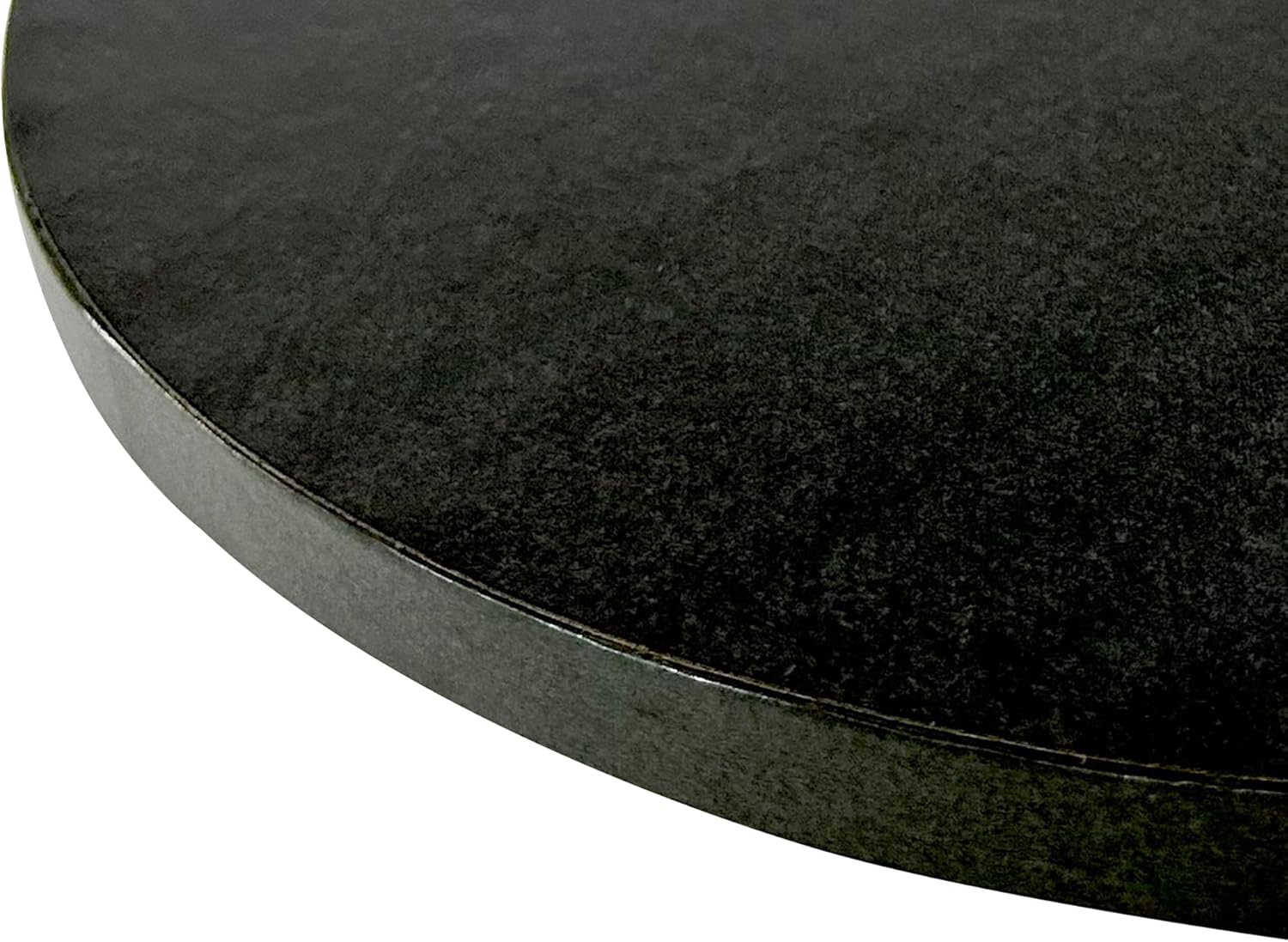 16 Inch Cake Board Drums Round, 6-Pack, Black, Sturdy 1/2” Thick for Heavy Or Multi-Tiered Cakes