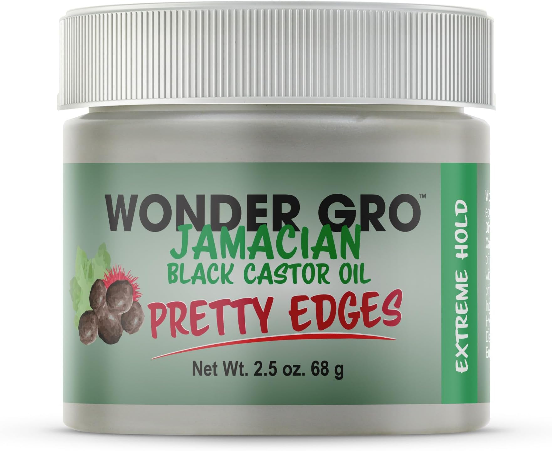 Jamaican Black Castor Oil Pretty Edges Extreme Hold, 2.4 fl oz