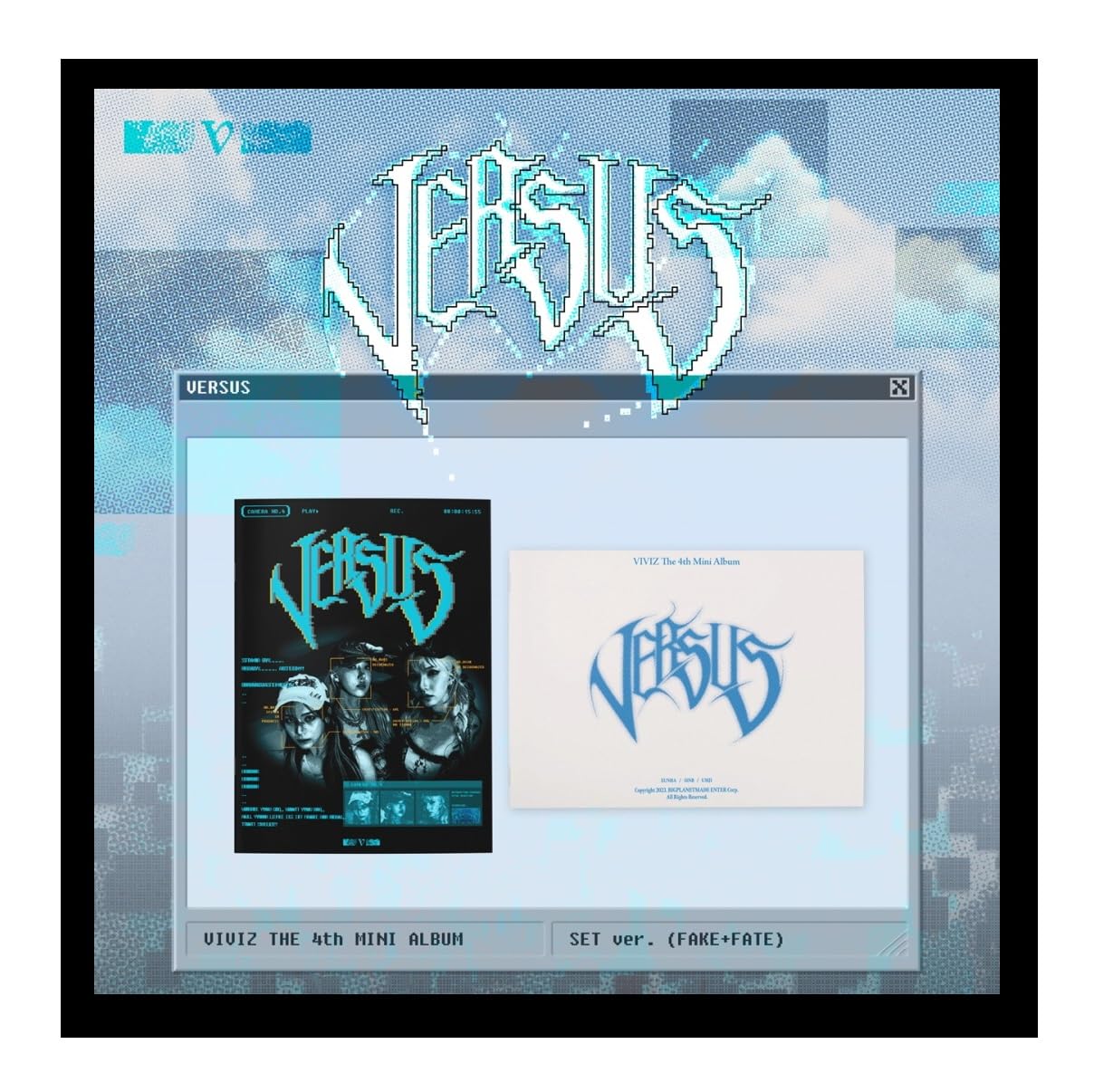 Amazon.com: VIVIZ - 4th Mini Album Versus [Photobook ver.] (Random